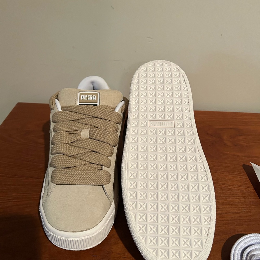 Puma Suede Classic Tan Sneakers - Picture 2 of 5